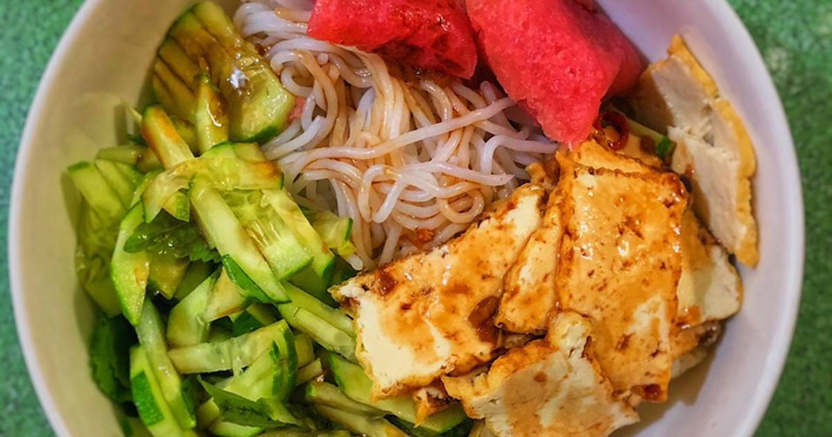 Bún nước tương (chay)