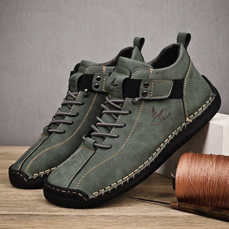 Leichte Herren-Freizeitstiefel, atmungsaktiv