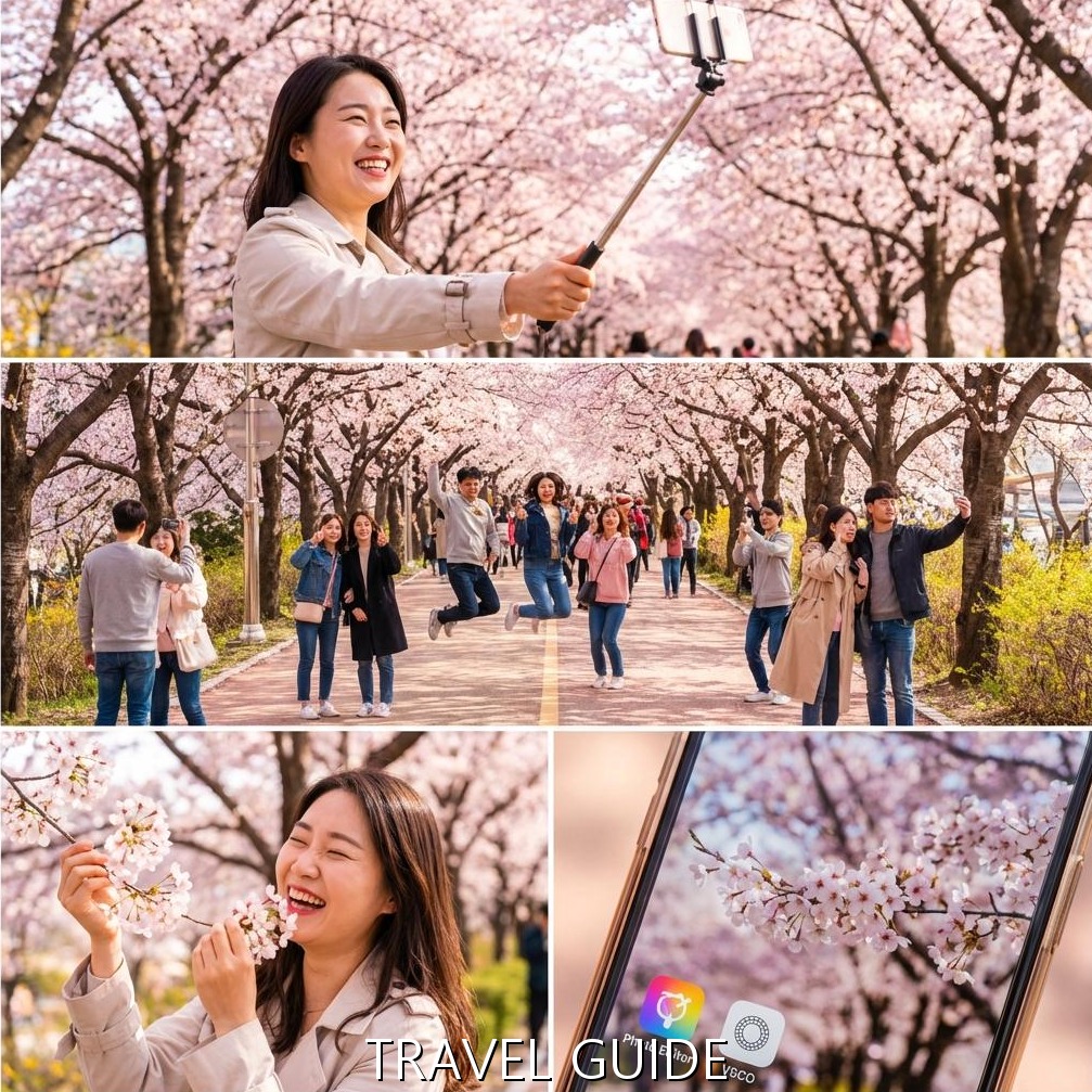 이것만 알면 '인생샷' 100% 보장! 전농로 벚꽃 촬영 꿀팁