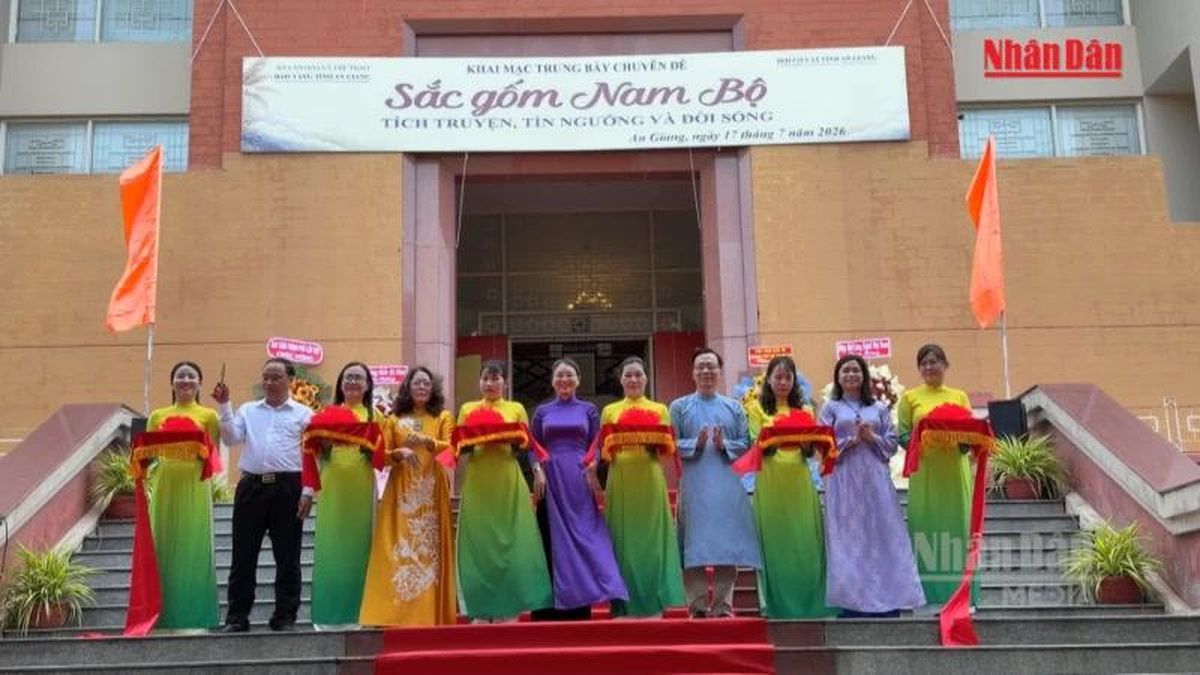 [Video] An Giang: Trưng bày hơn 100 hiện vật quý gốm Nam Bộ - Báo Nhân Dân