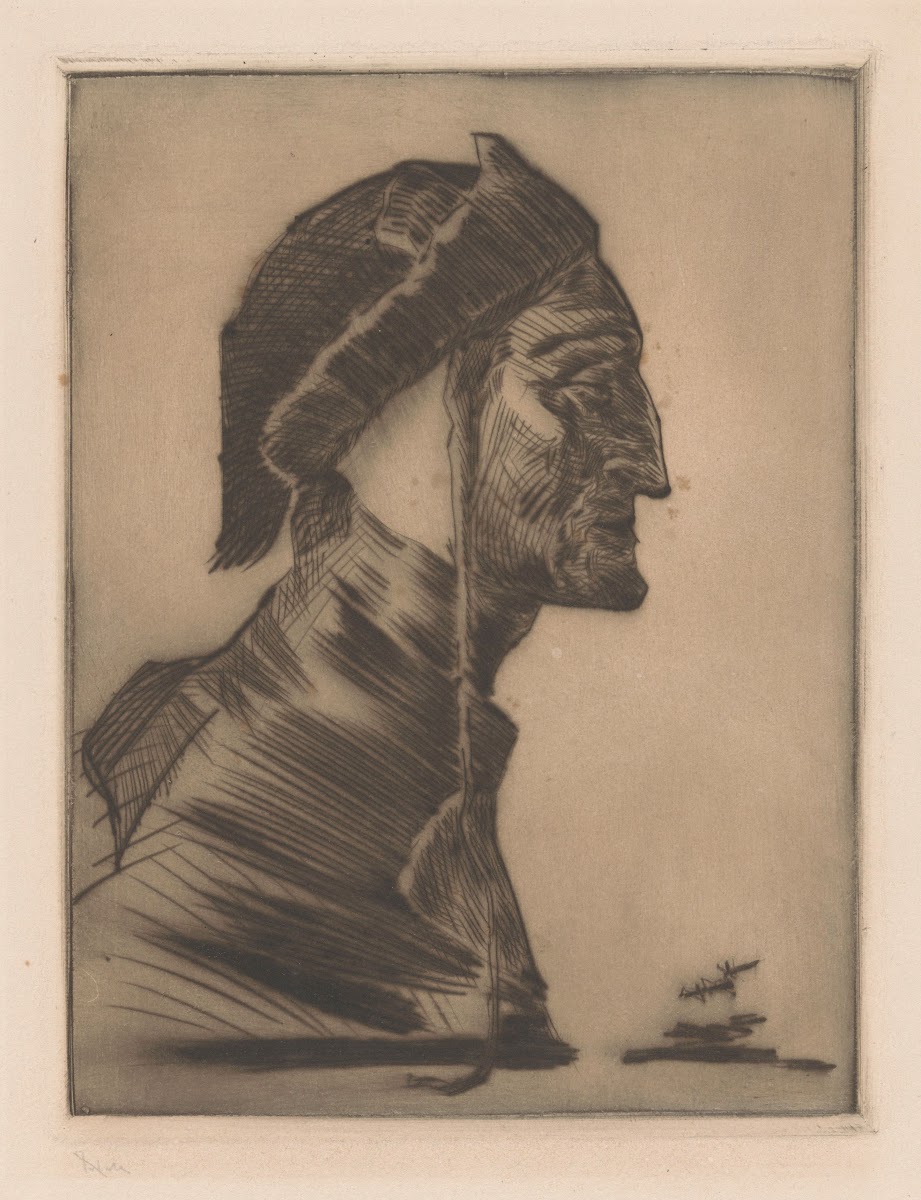 Portret van Dante Alighieri 1878   1943