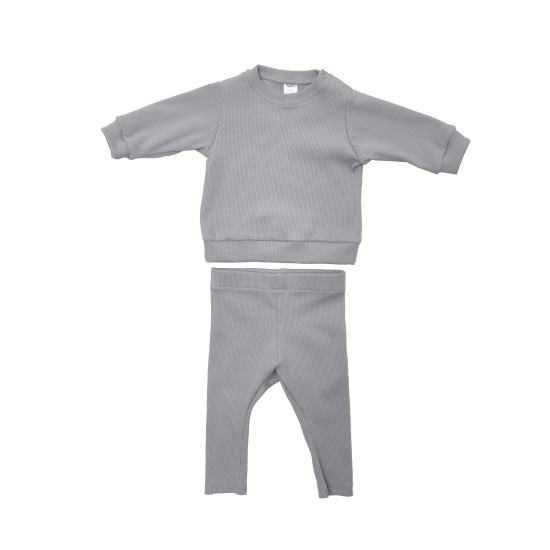 Детский лонгслив Twins Ego 62р серый