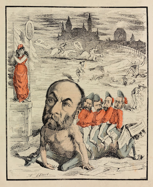 Albert Barbieux Gérant du Rappel 1870