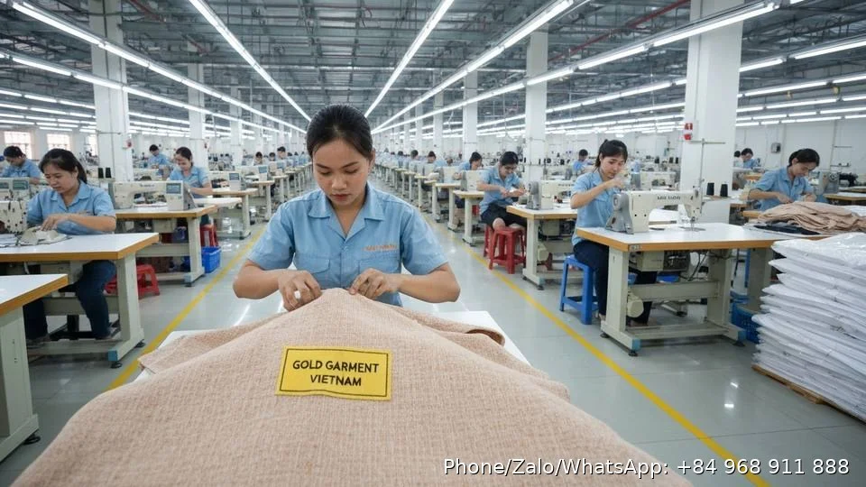 garment manufacturer - Gold Garment Vietnam