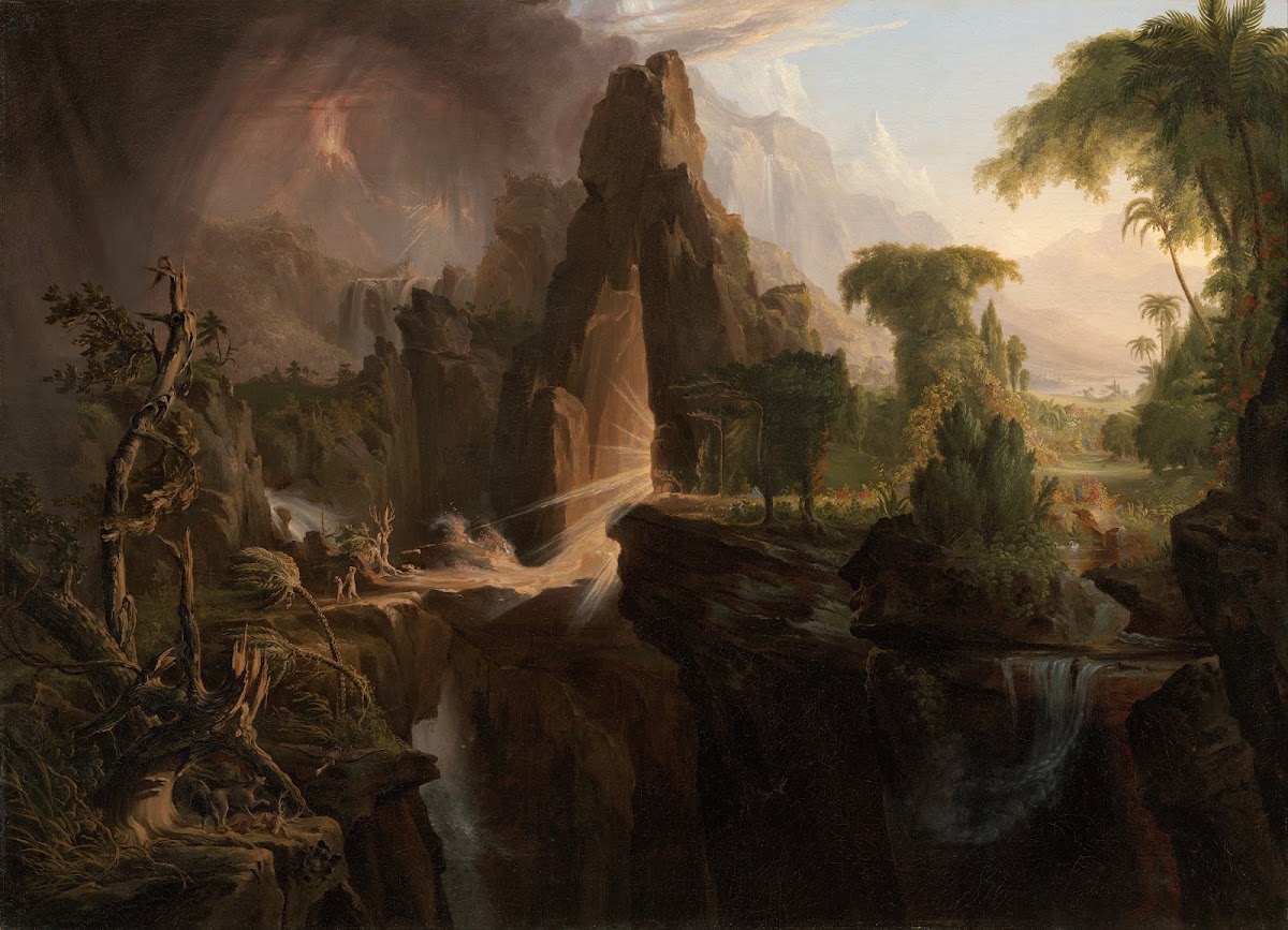 Expulsion from the Garden of Eden 1828