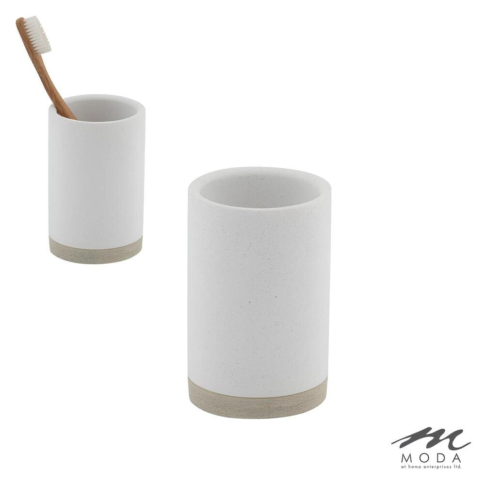 Vaso de resina Moda™ Hudson, color gris