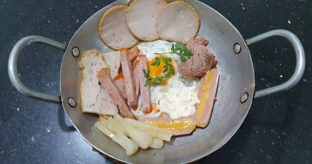SP.0658 - Bánh Mì Ốp La - Chả