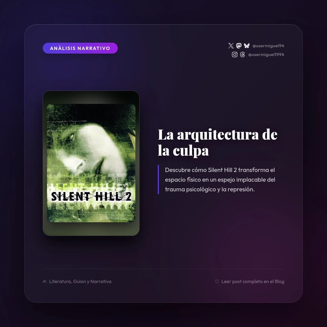 El laberinto de la culpa en Silent Hill 2