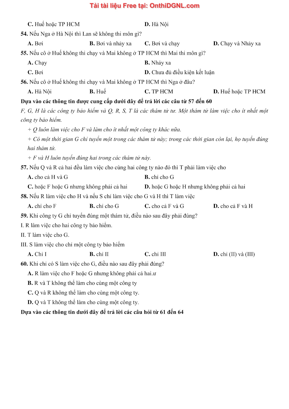 900 bài tập môn Toán - Ôn thi ĐGNL ĐHQG TP HCM Phần 21