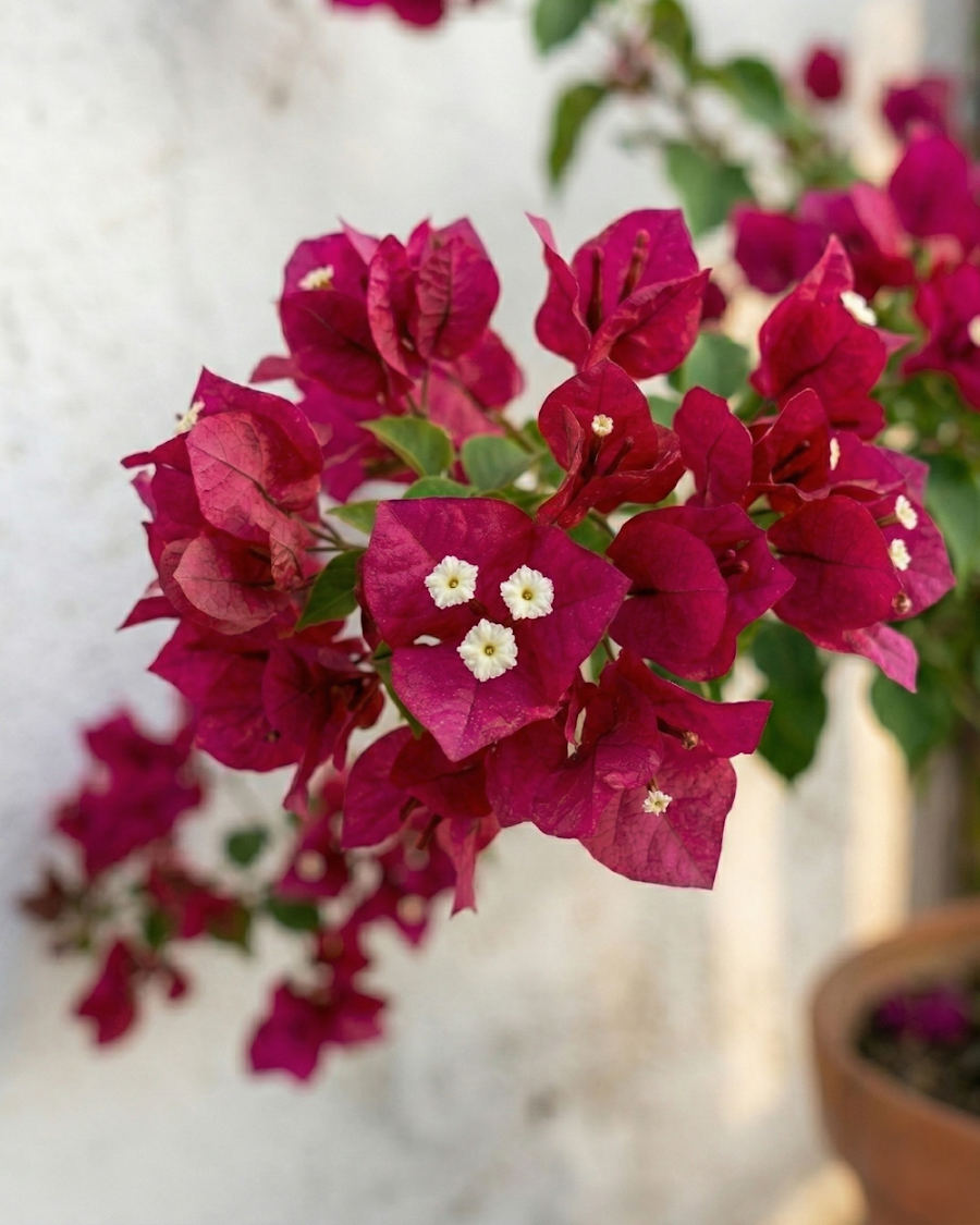 Imported Chocolate Pink Bougainvillea Plant — view 3