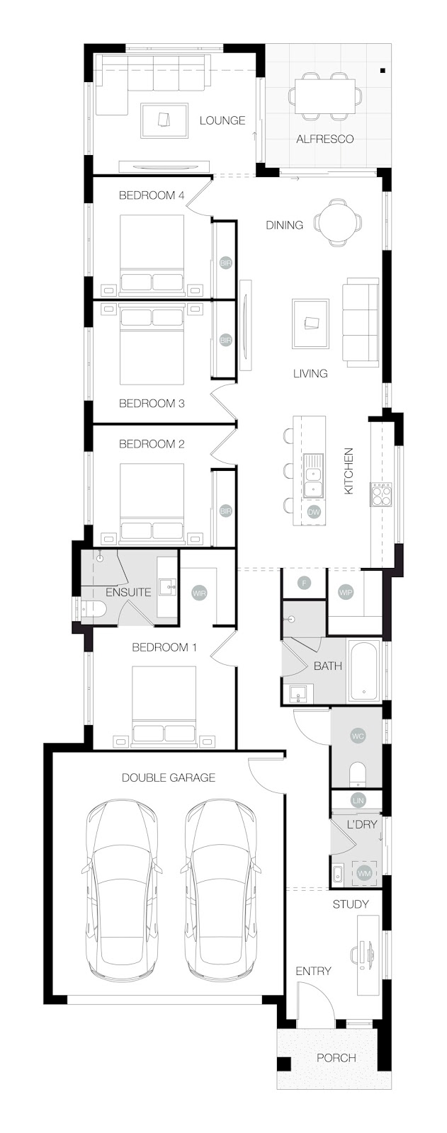 House and Land Investment Property in Greenbank, QLD (4.49% Yield) | Aus Investment Properties - Floor Plan 1