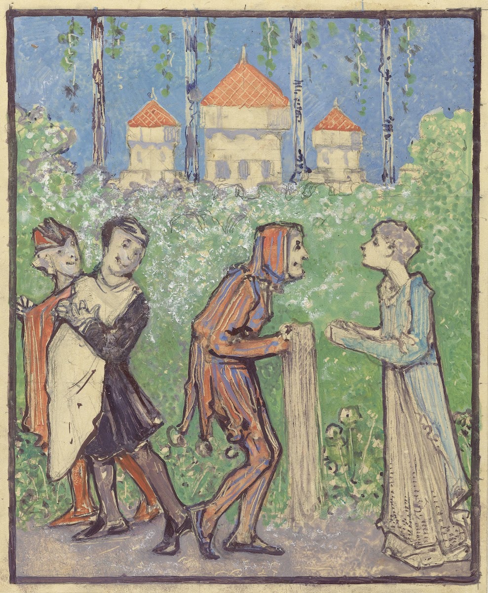 Vier figuren 1908