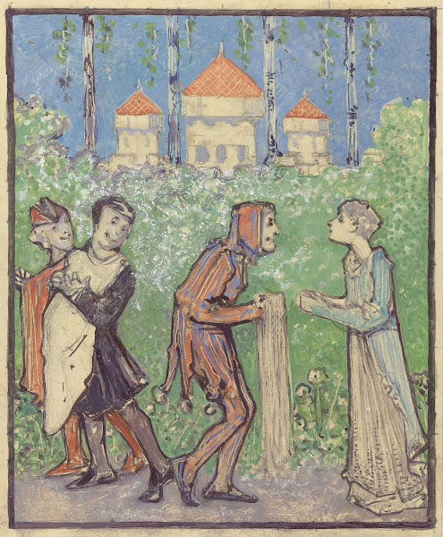 Vier figuren 1908