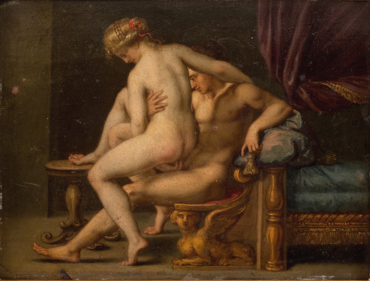 Nuditet med mand og kvinde 1572  1602