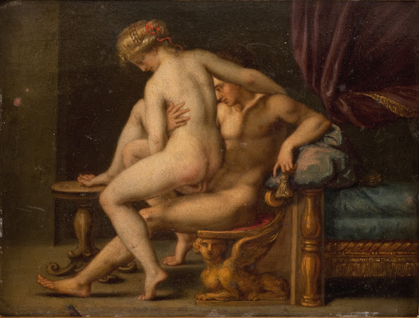 Nuditet med mand og kvinde 1572  1602