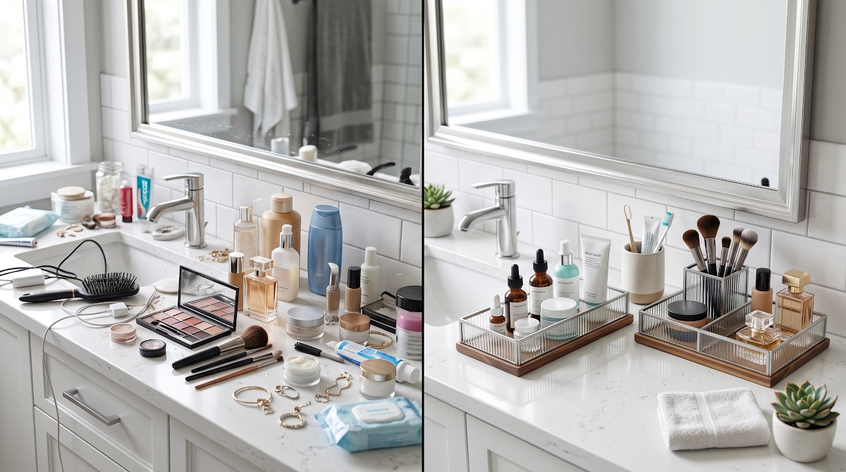 Best Bathroom Countertop Trays for Vanities (2026) - BEFORE-AFTER / FINAL VERDICT