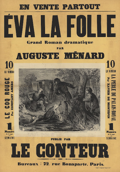 Eva la folle grand roman dramatique par Auguste Ménard 1886
