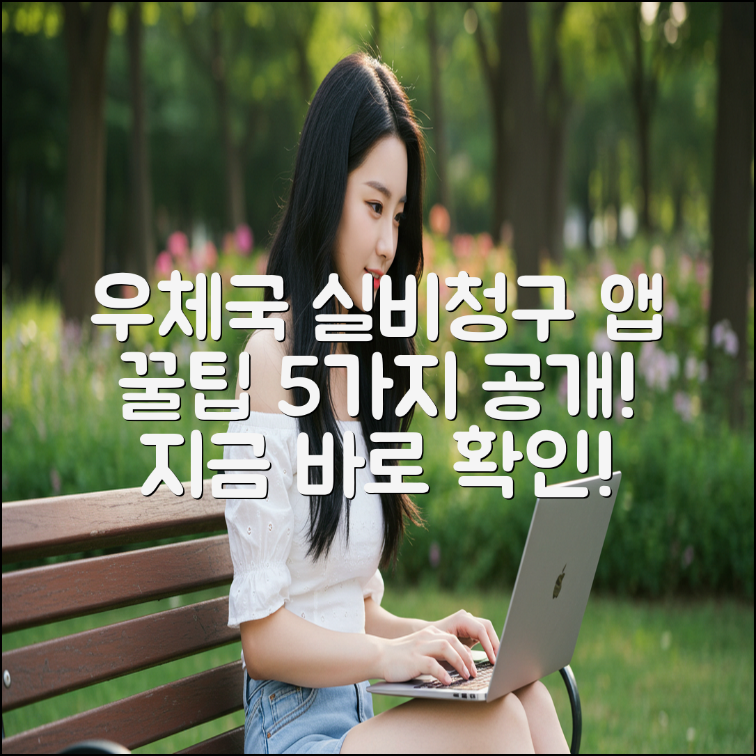 우체국보험 실비청구 앱 5가지 꿀팁