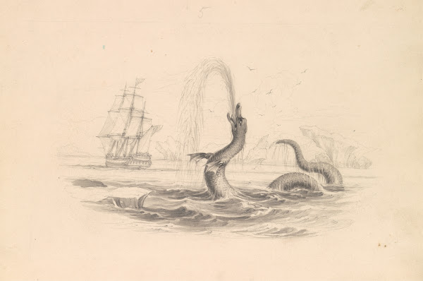 The Great Sea Serpent ca 1837