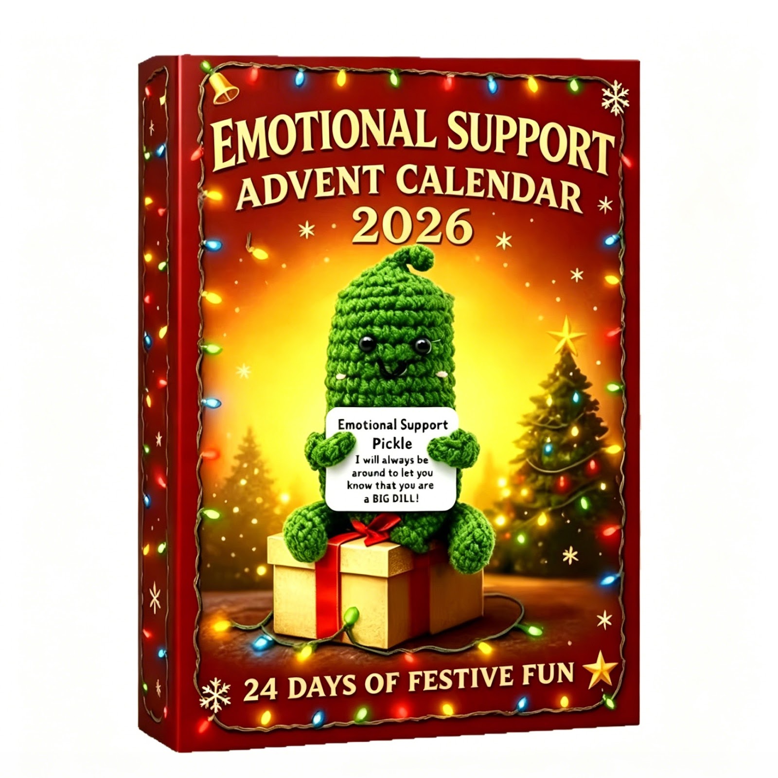 Emotional Support Acrylic Advent Calendar 2025