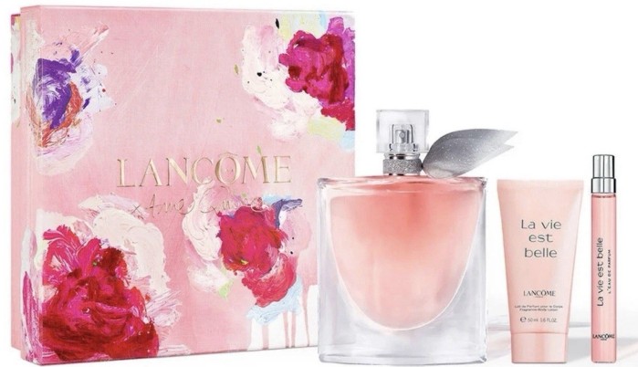 ESTUCHE LANCOME VIDA BELLA MUJER 3PZS 100ML EDP + 10ML EDP + CREMA