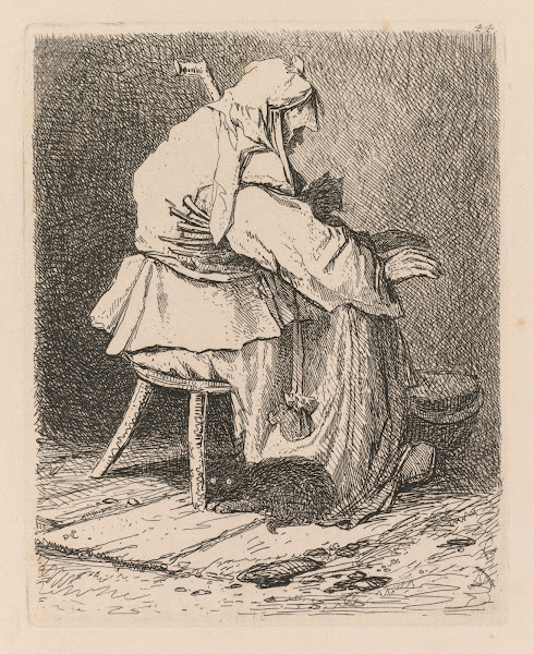 Sketch after Rembrandt 1838
