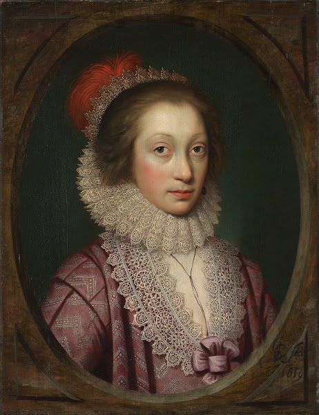 Portrait of a Woman possibly Elizabeth Boothby 1619