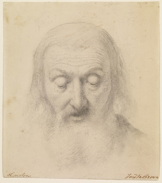 Wycliffe Reading his Translation of the Bible  Study for the Head of Wycliffe
