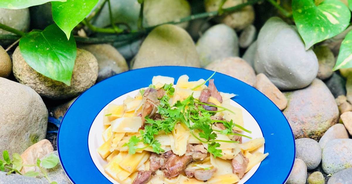 Măng Xào Lòng Gà