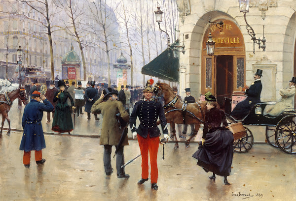 Le théâtre du Vaudeville 1889