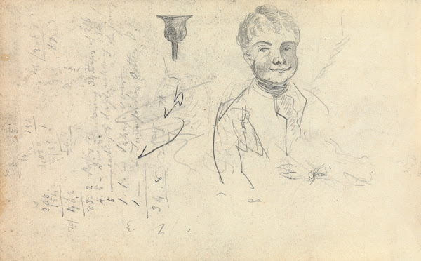 Sketch of a Young Man