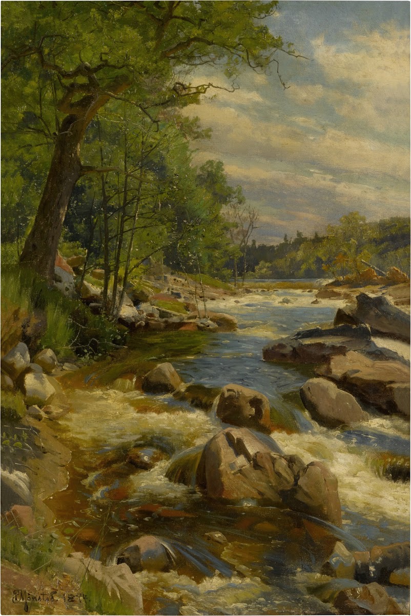 A Fast Flowing River 1894