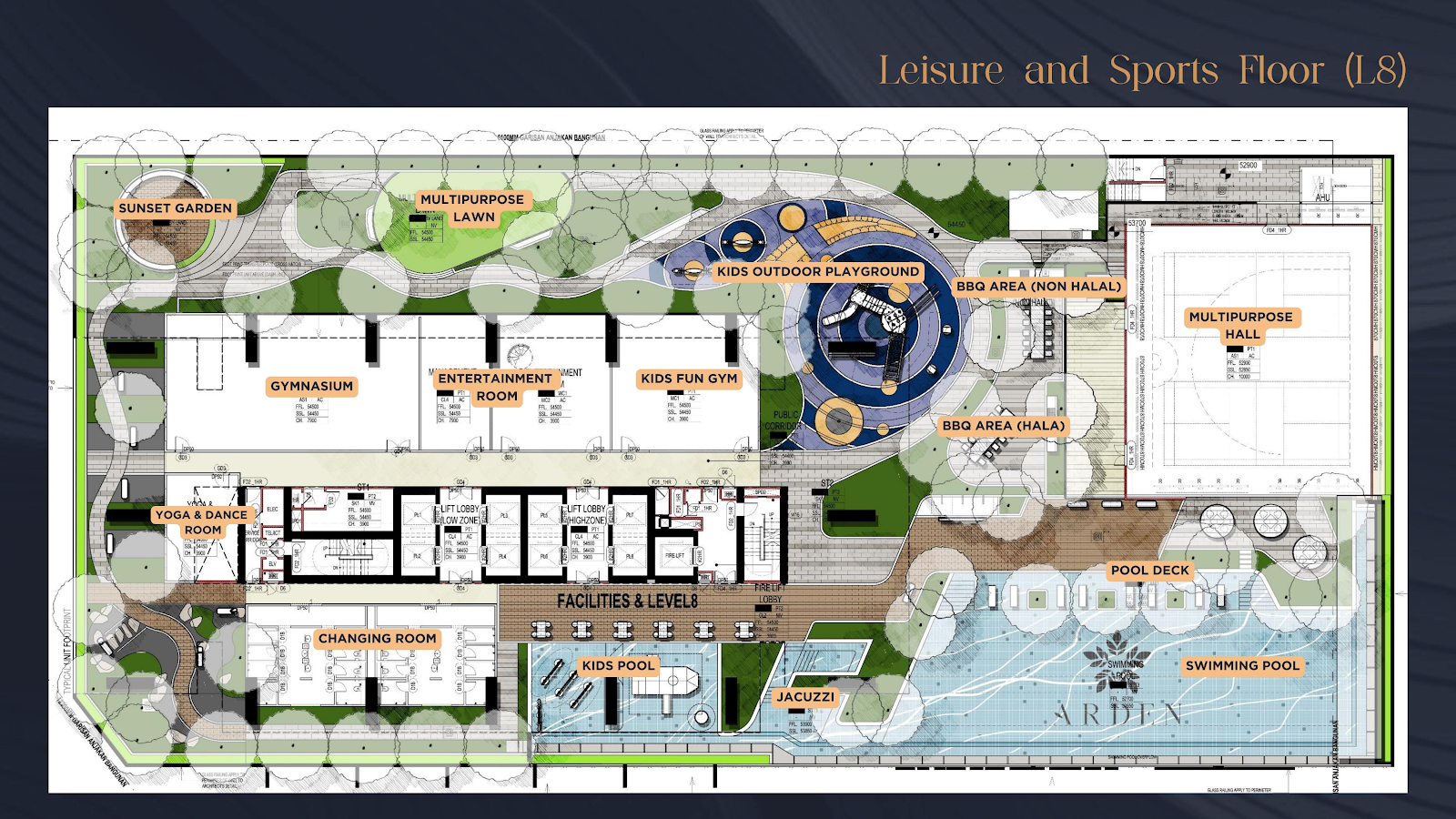 Arden Serviced Residence — 设施