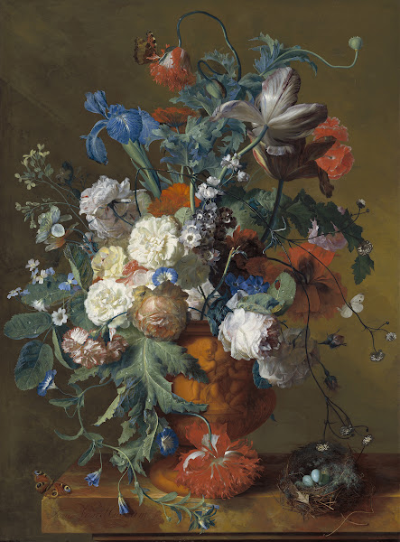 Flowers in an Urn c 1720 1722