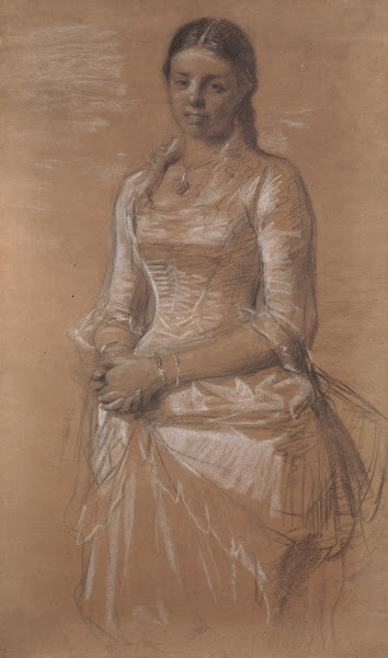 Portrait of Frederikke Tuxen 1882