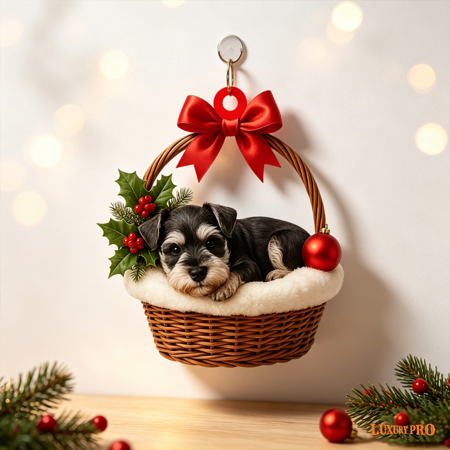 9CM Single-Sided Printed Wooden Ornament