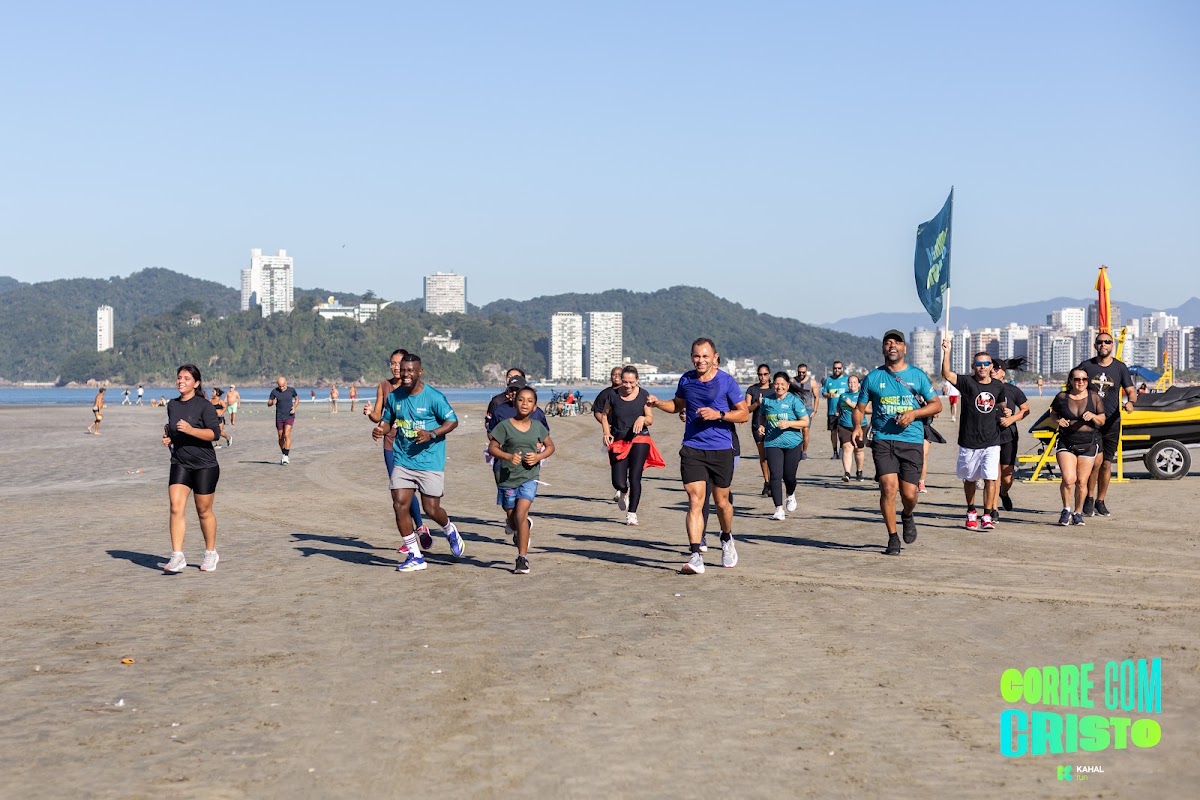 Corredores a caminho do final do percurso