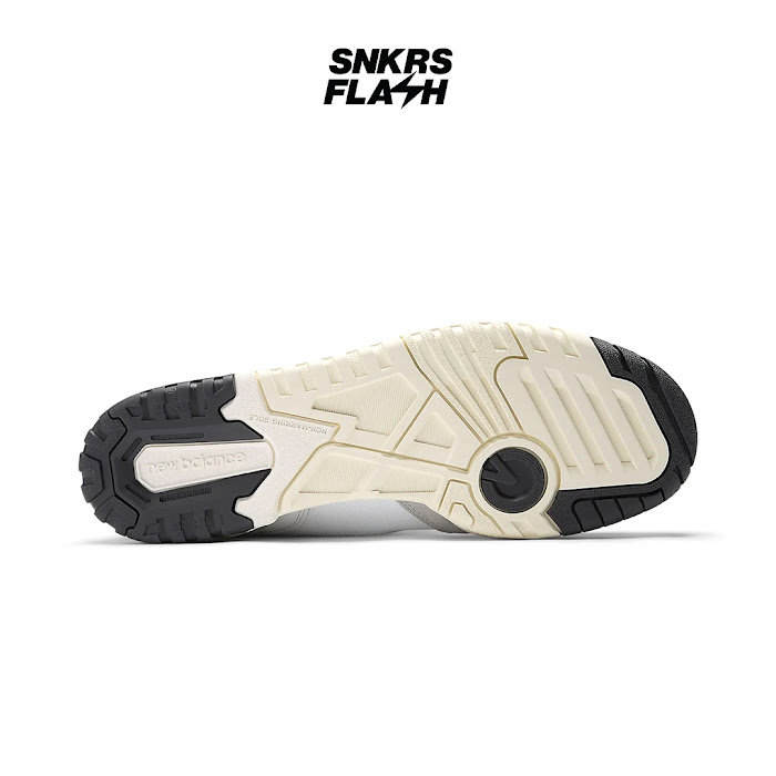 NEW BALANCE 550 GREY WHITE BLACK - Size 44.5