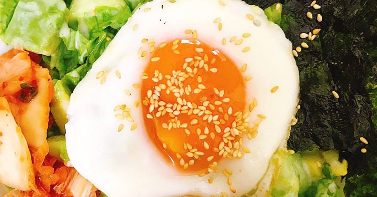 Salad rong biển kim chi