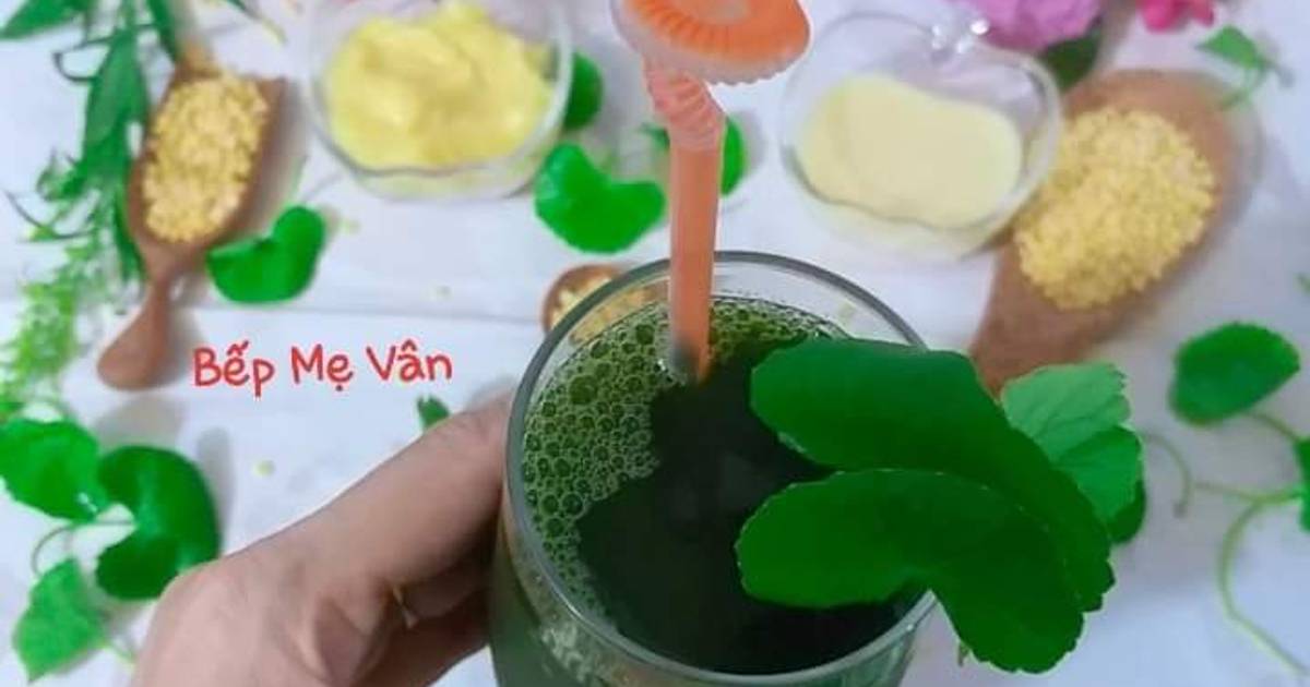 Nước rau má đậu xanh