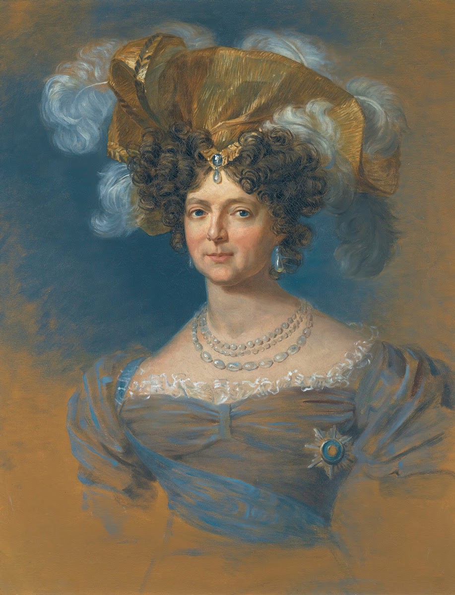Portrait Of The Dowager Empress Maria Fedorovna
