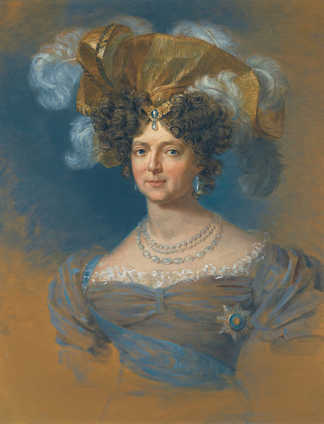 Portrait Of The Dowager Empress Maria Fedorovna