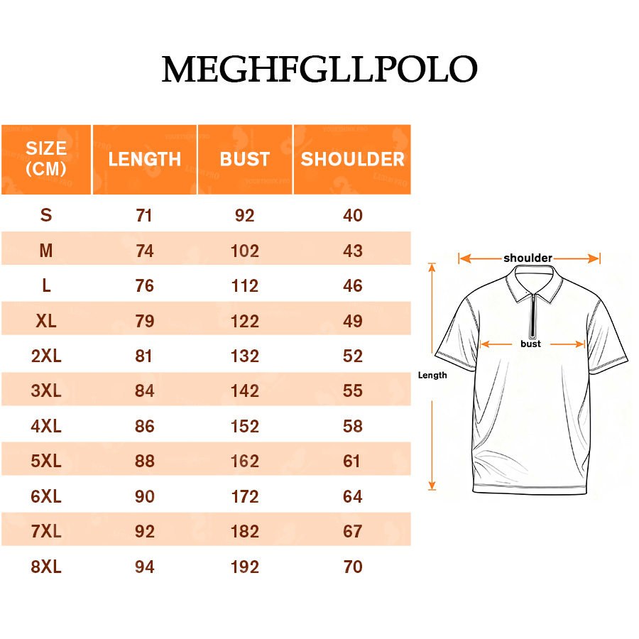 AOP MEG Waffle Zip Polo