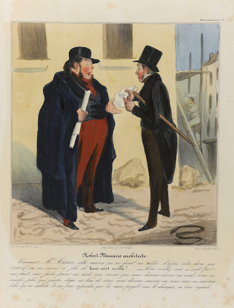 Robert Macaire architecte 1836 1838