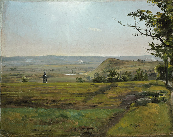 Green Fields near Meissen 1828