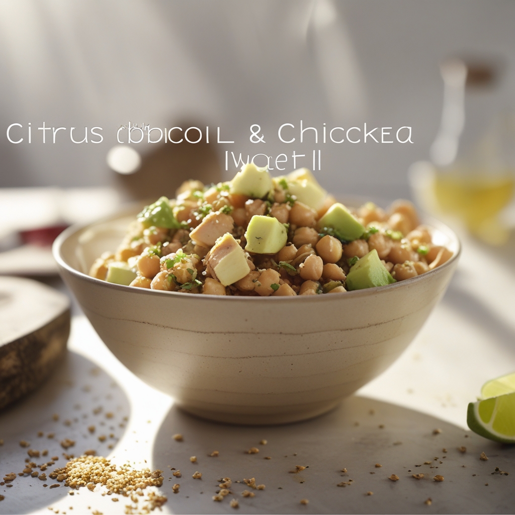 Zesty Citrus Chicken & Chickpea Power Bowl