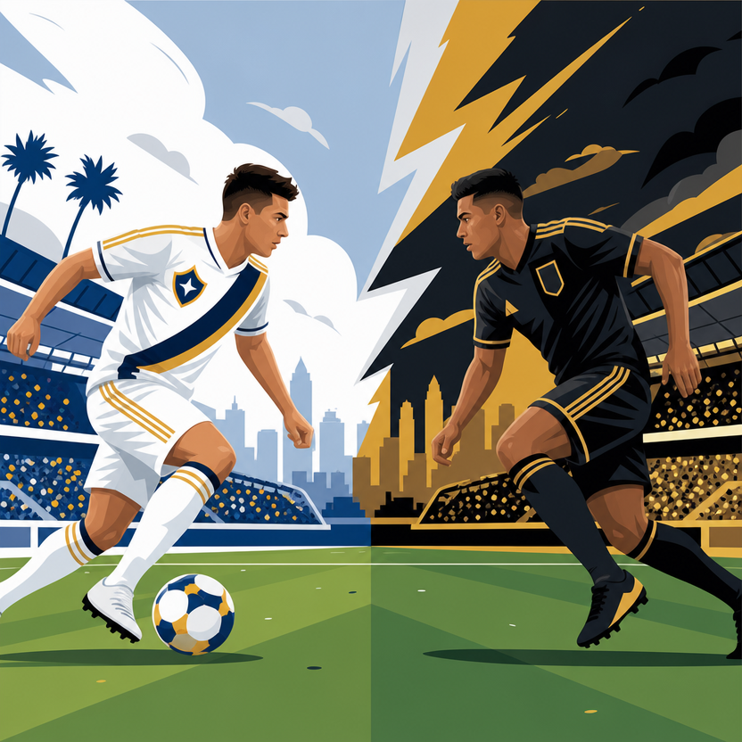 Pertarungan Seru: LA Galaxy vs LAFC Di Kandang Rivalitas