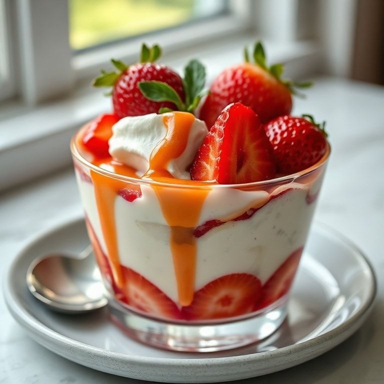 Easy Strawberry Yogurt Parfait Recipe for Breakfast or Snack – Quick & Creamy finished