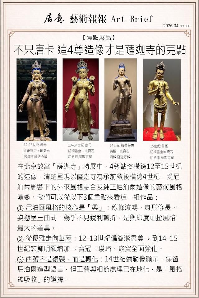 藝術報報 四月 第八期：不只唐卡 這4尊造像才是薩迦寺的亮點