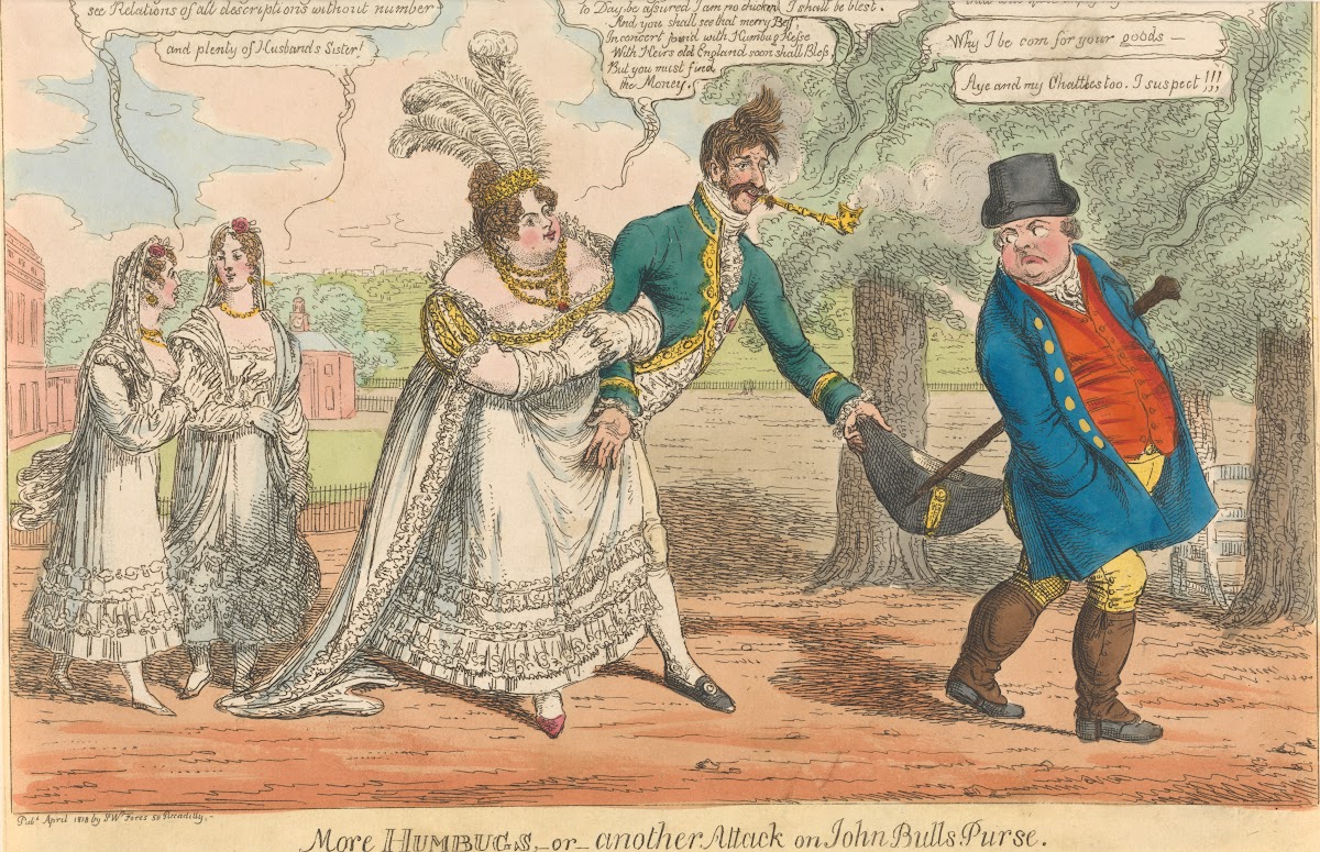 More Humbugs  or  Another Attack on John Bulls Purse 1818